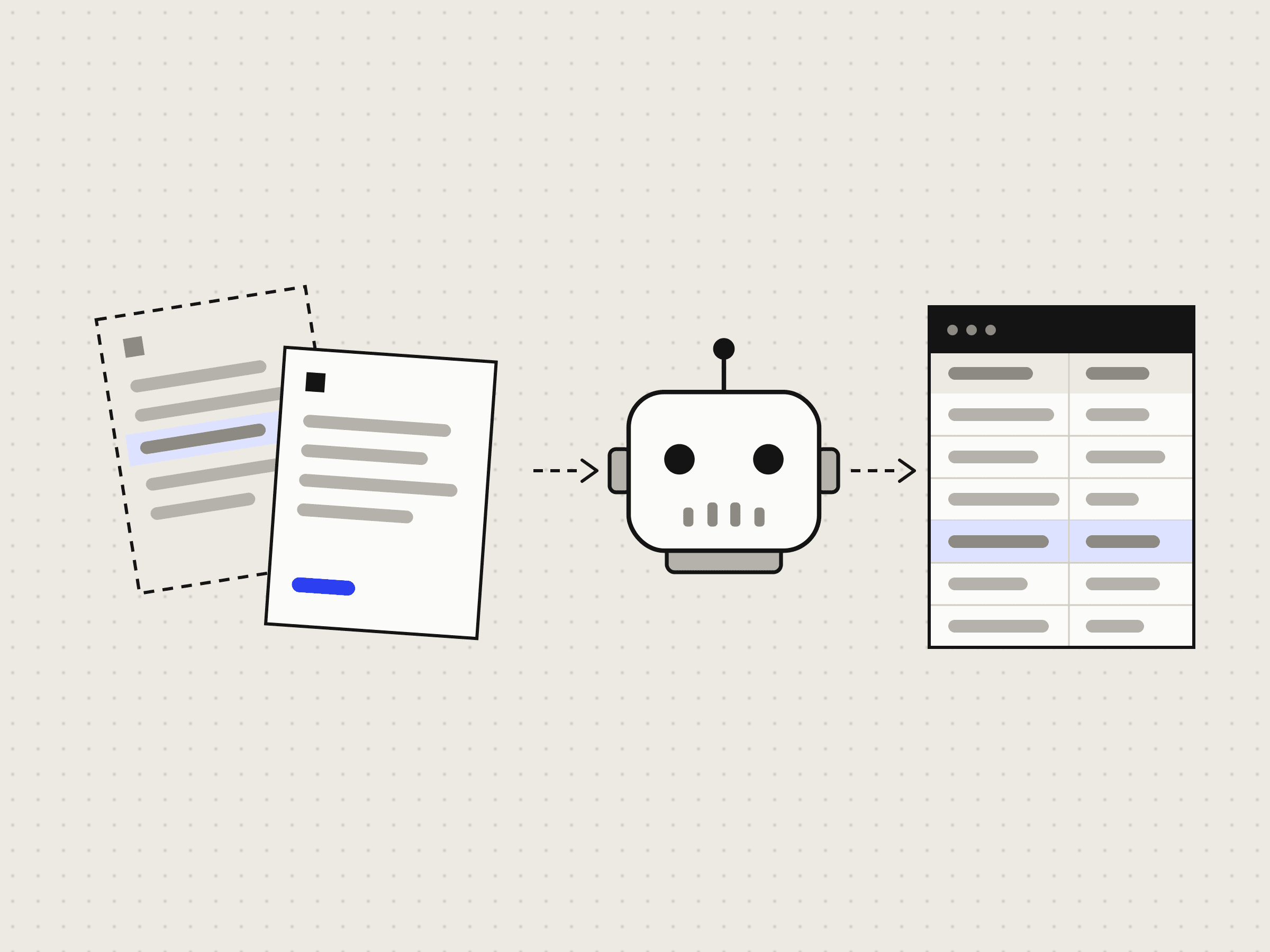 Illustration for blogpost 'Het belang van goede documentatie in het AI tijdperk'