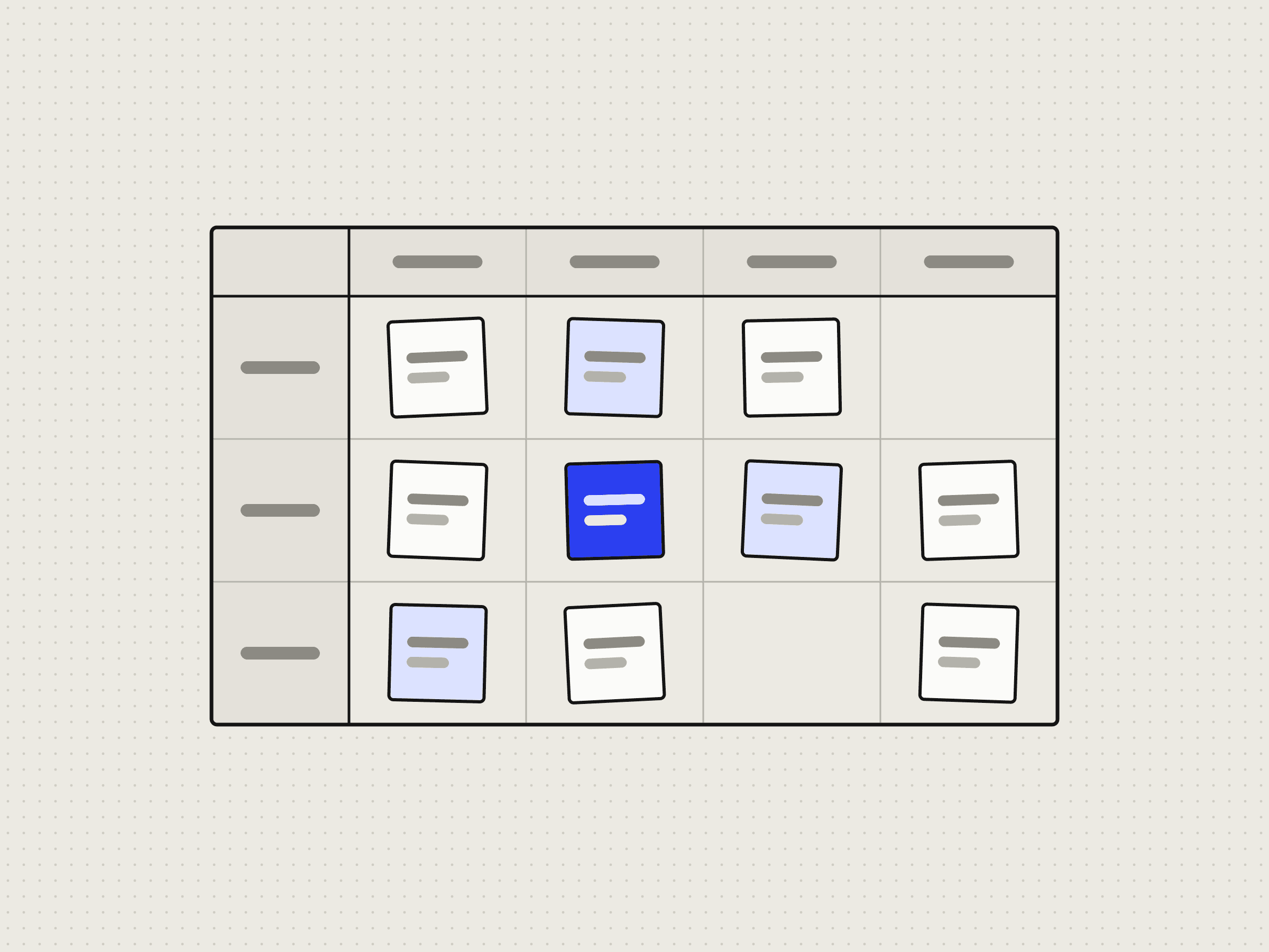 Illustration to accompany a blogpost about "Object-Oriented UX"